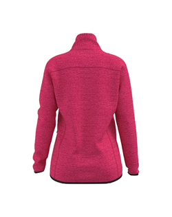 HENRY LADY FULL ZIP LIGHT FLEECE JACKET RASPBERRY
